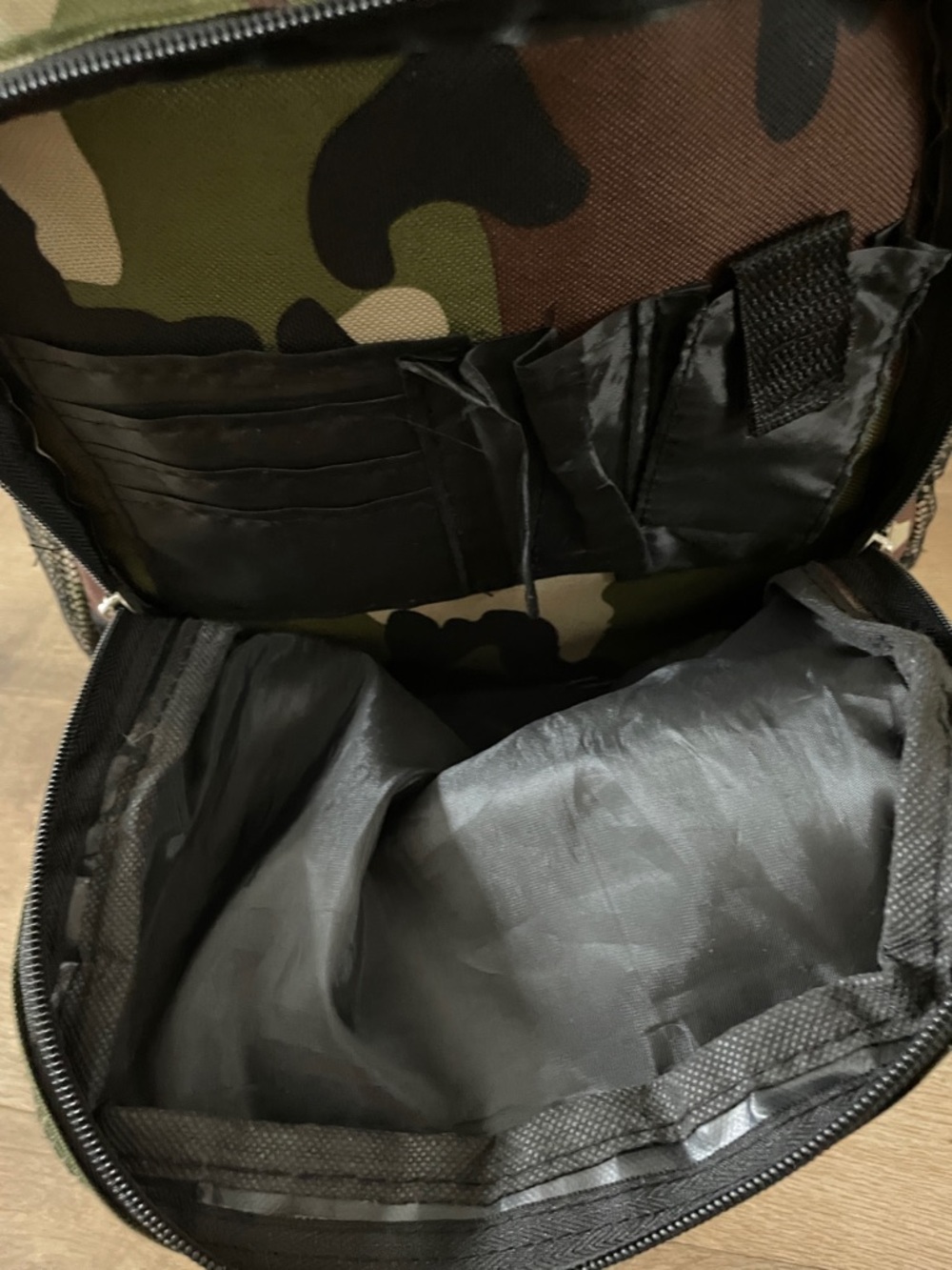 Camo Backpack Luggage - Carry on - Picture 7 of 12